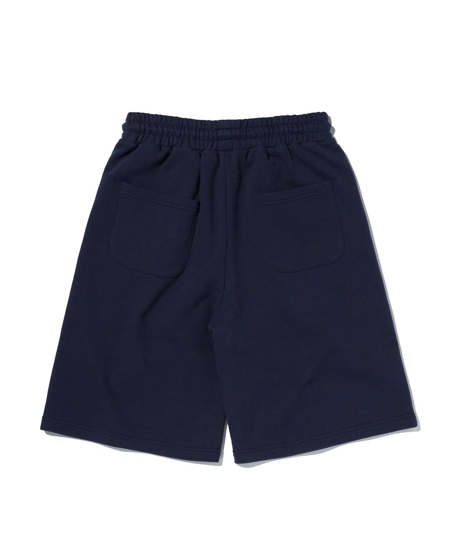 WIDE SWEAT SHORTS [NAVY]