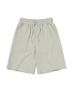 WIDE SWEAT SHORTS [IVORY]