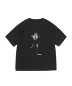 SILHOUETTE TEE [WASHING BLACK]