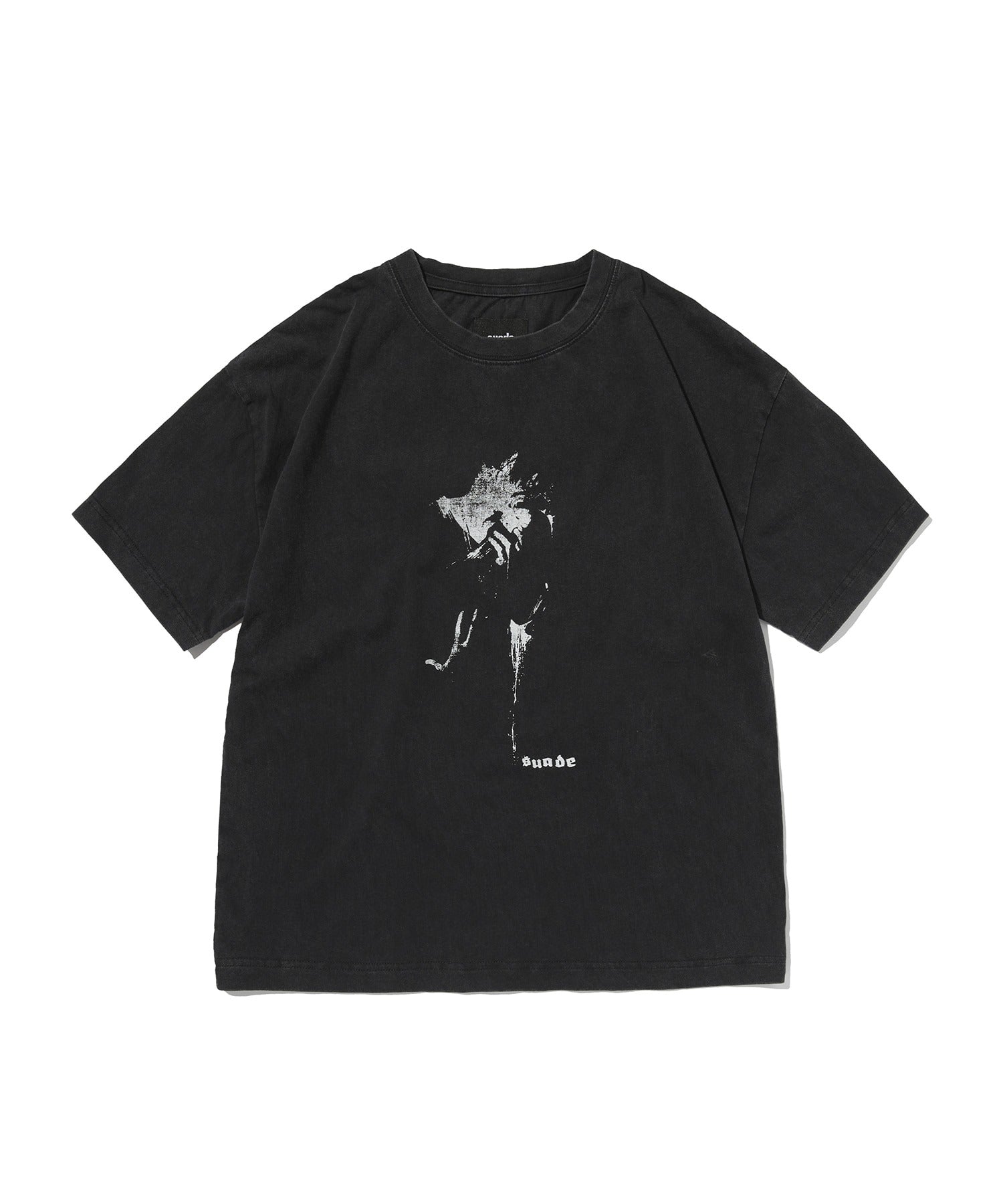 SILHOUETTE TEE [WASHING BLACK]