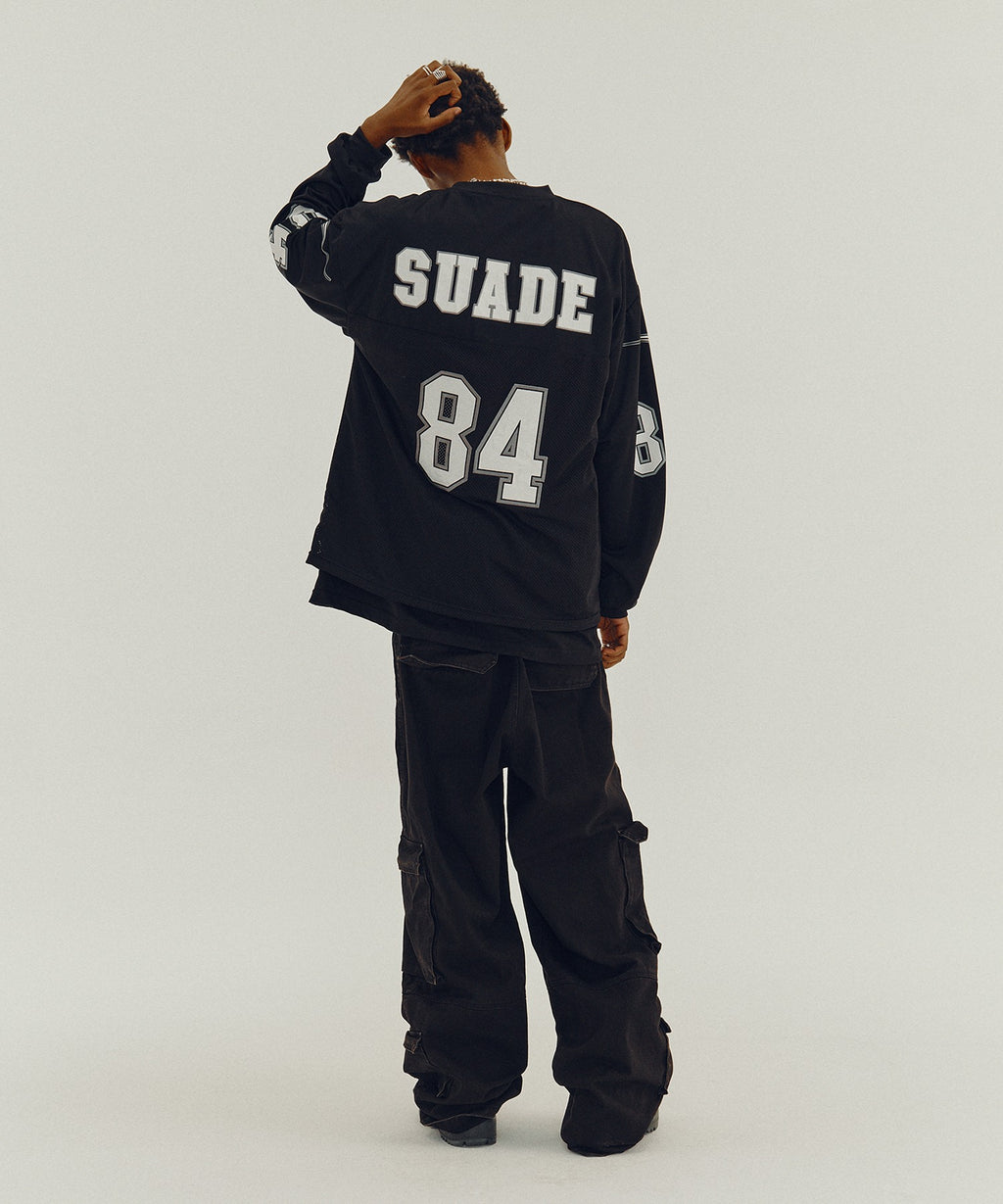 84 STAR RACING LONG SLEEVE [BLACK]