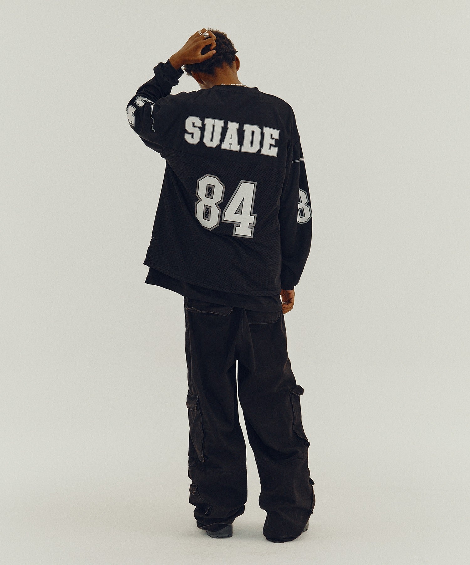 84 STAR RACING LONG SLEEVE [BLACK]