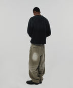 WRINKLE DENIM [OLIVE]