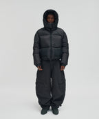 SHORT PUFFER JACKET [BLACK]