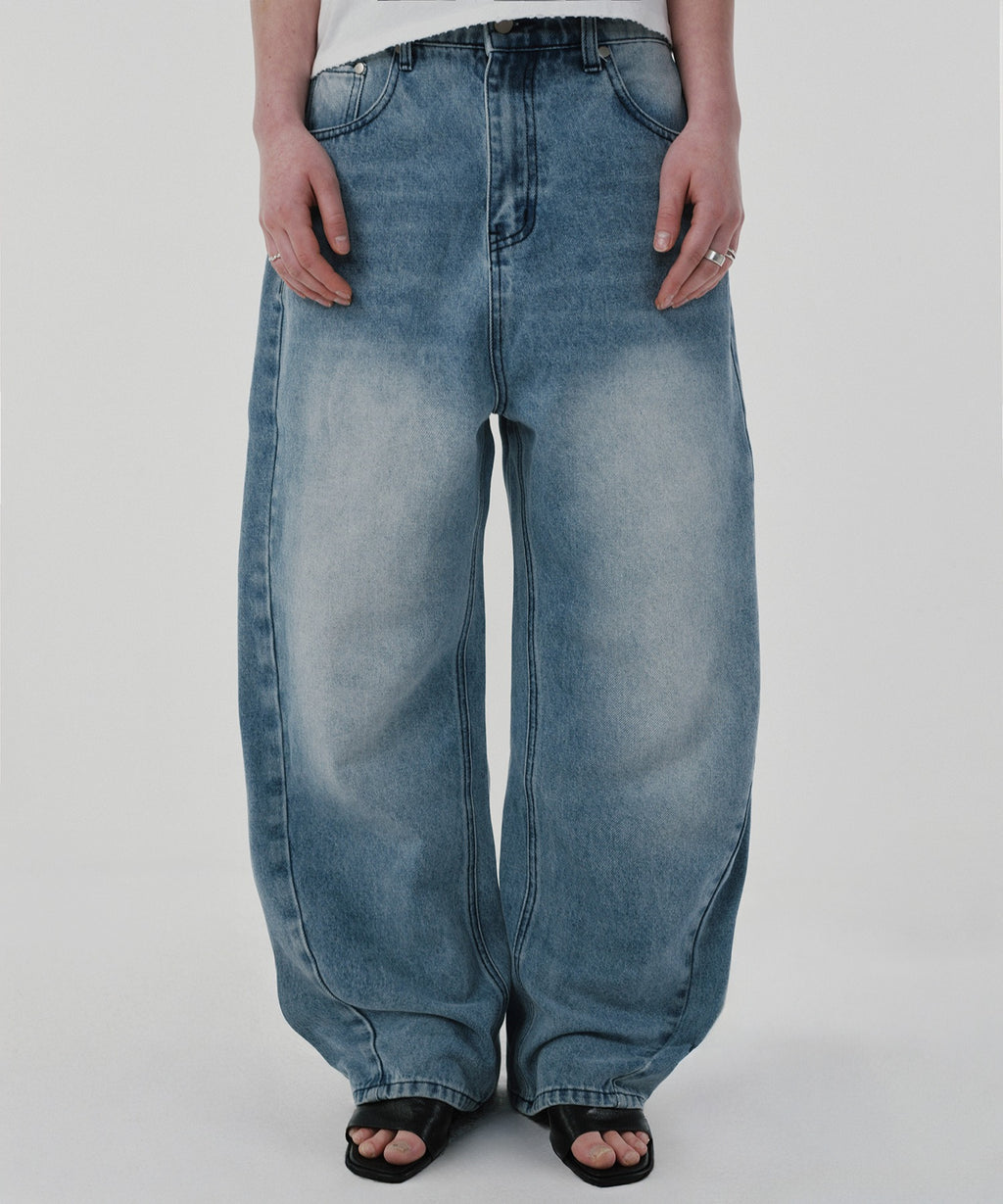 CINCH BACK DENIM [LIGHT BLUE]