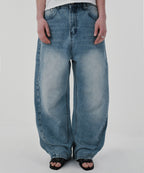 CINCH BACK DENIM [LIGHT BLUE]