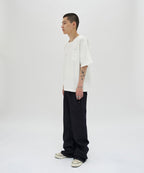 TEXTURED POCKET TEE [WHITE]