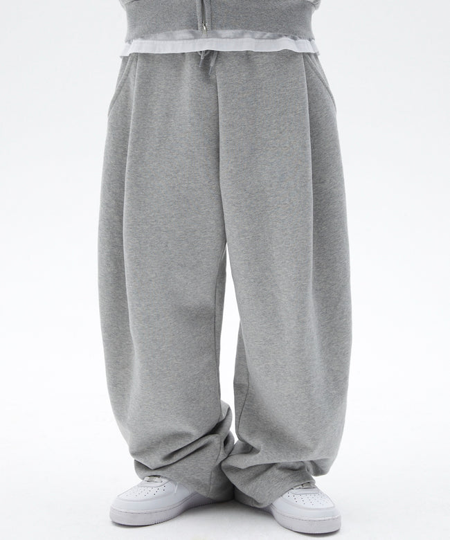 TWO TUCK LONG PANTS [GRAY] Main Image