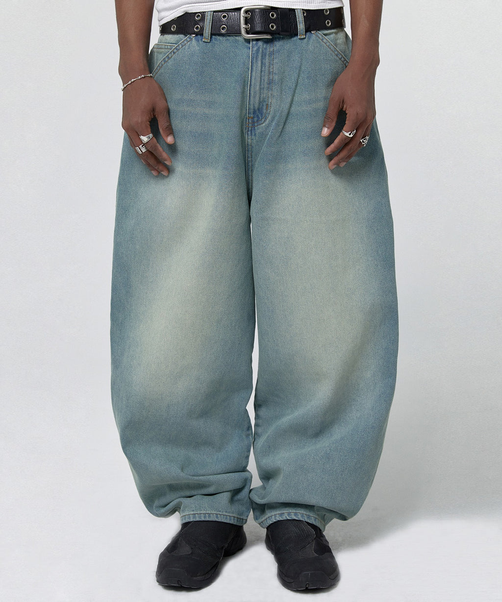 CONTOUR POCKET DENIM [VINTAGE BLUE]