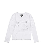 LAYERED LONG SLEEVE [WHITE]