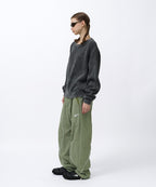 WASHED KNIT [BLACK]
