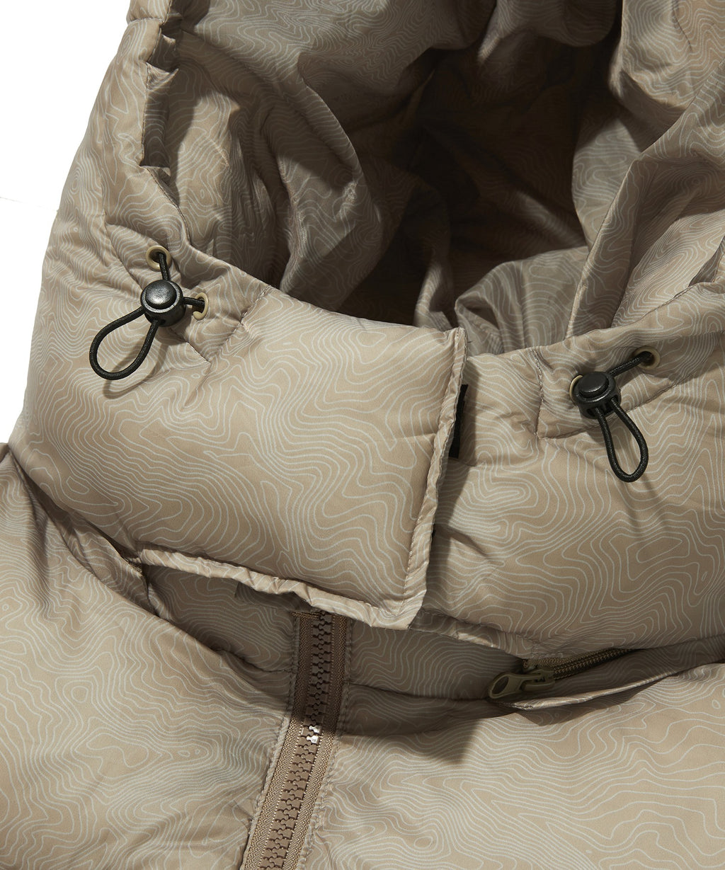 SHORT PUFFER JACKET [BEIGE]