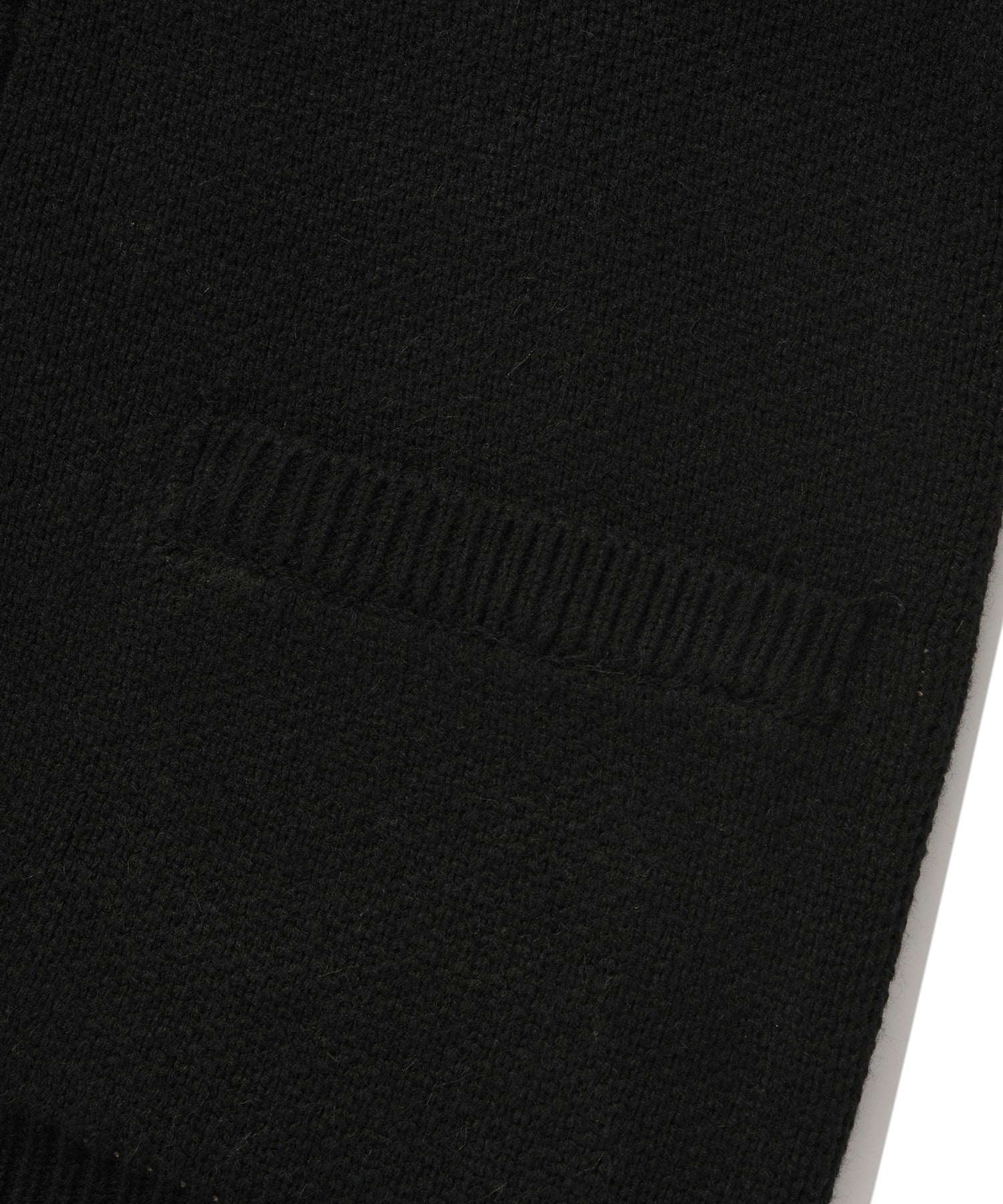 SKULL COWICHAN SWEATER [BLACK]