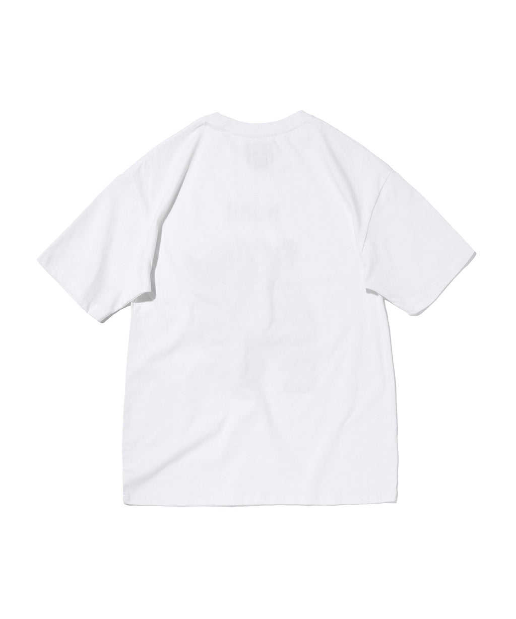 HUH!! LEOPARD TEE [WHITE]