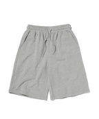 WIDE SWEAT SHORTS [GRAY]