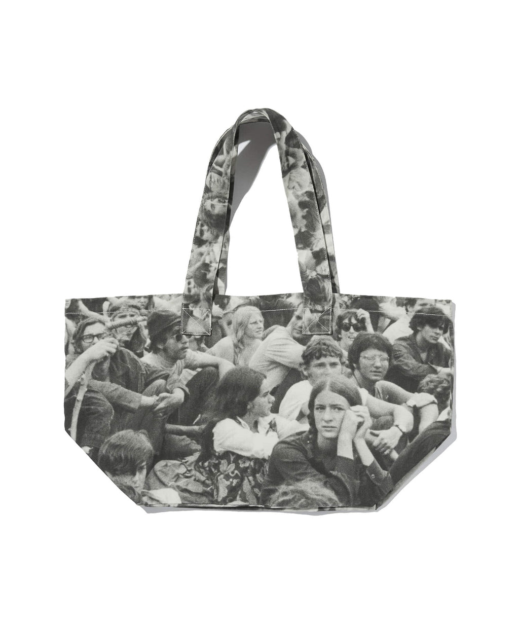 PATTERN TOTE BAG [BLACK]