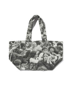 PATTERN TOTE BAG [BLACK]