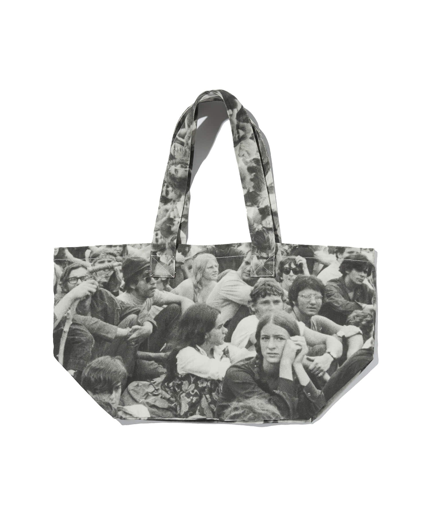 PATTERN TOTE BAG [BLACK]