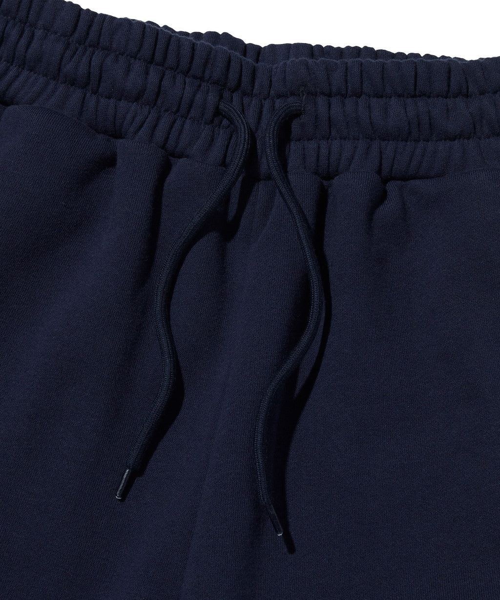 WIDE SWEAT SHORTS [NAVY]