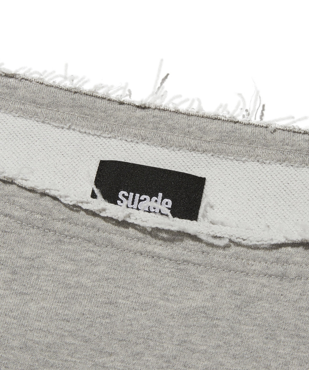 SUNNY ONE SHOULDER CREWNECK [GRAY]