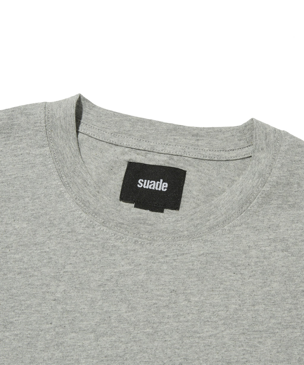 CROPPED TEE [GRAY]