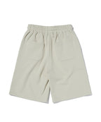 WIDE SWEAT SHORTS [IVORY]