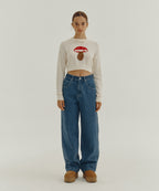 BAGGY DENIM [BLUE]