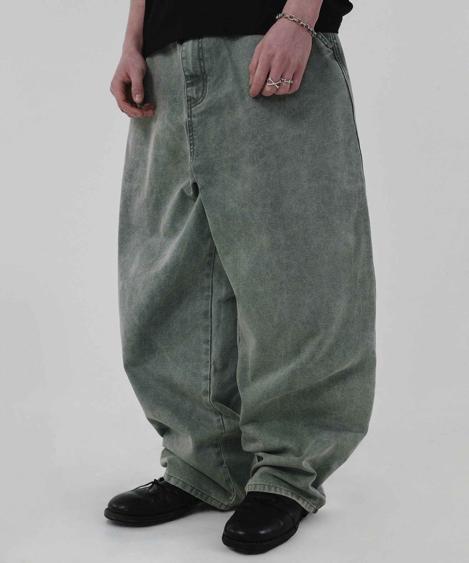 CONTOUR POCKET DENIM [WASHING GRAY]