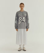84 STAR RACING LONG SLEEVE [GRAY]
