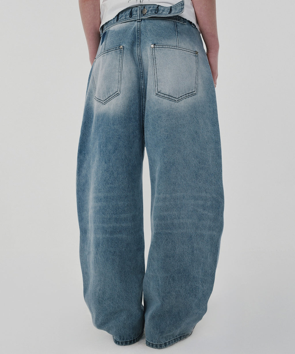 CINCH BACK DENIM [LIGHT BLUE]