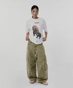HUH!! CAPYBARA TEE [WHITE]