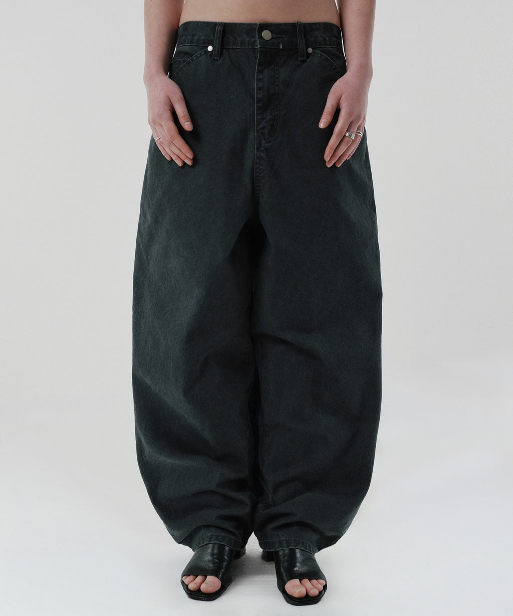 CONTOUR POCKET DENIM [WASHING BLACK]