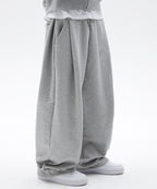 TWO TUCK LONG PANTS [GRAY]