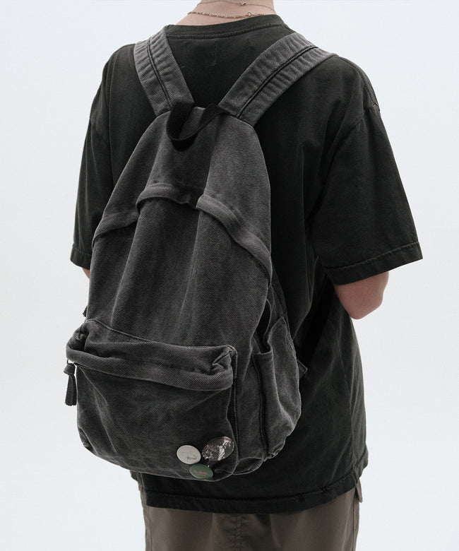 WASHED BACKPACK [CHARCOAL GRAY] Hover Image