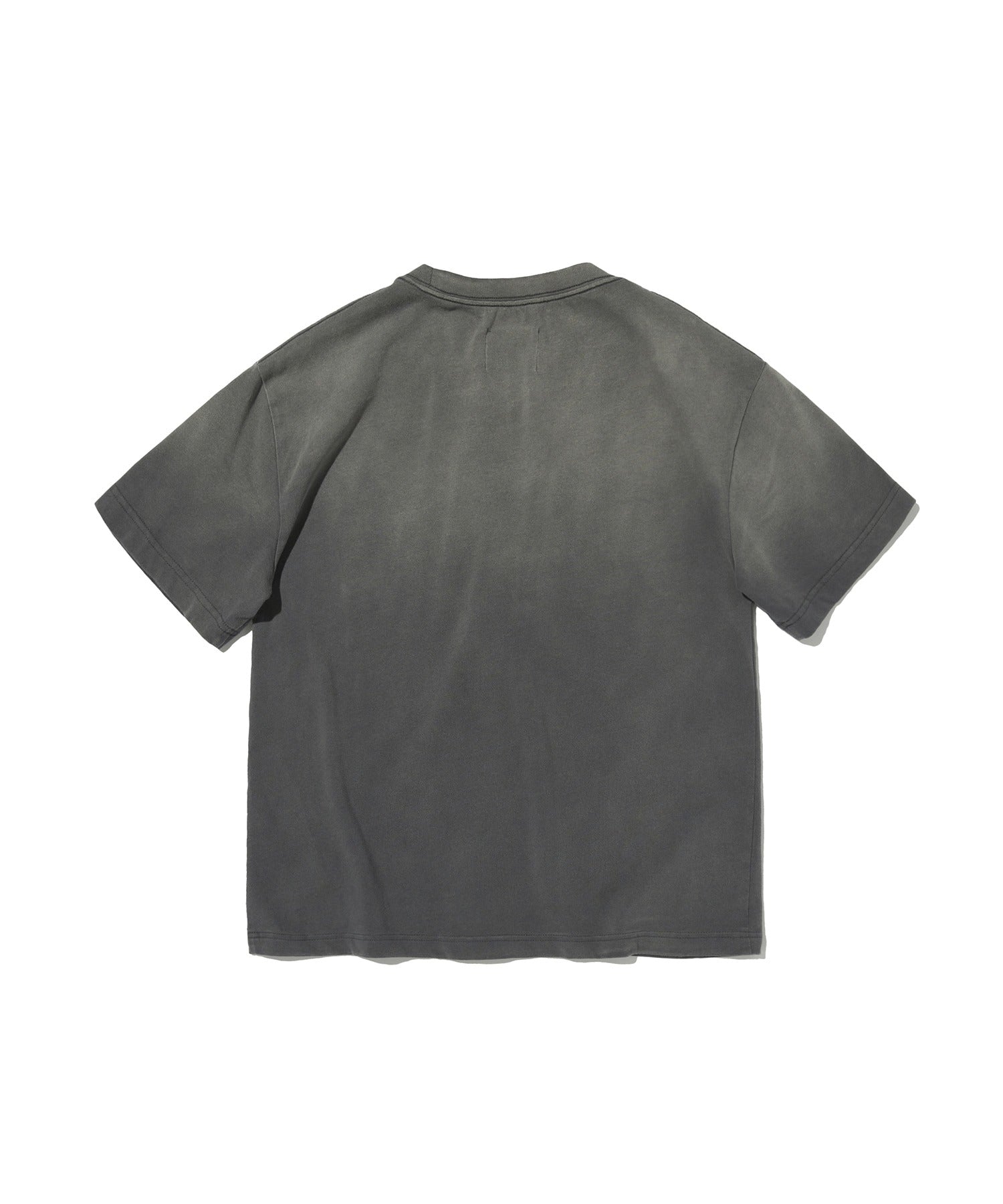 POCKET CROPPED TEE [WASHING GRAY]