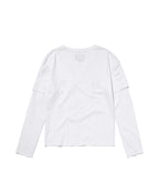 LAYERED LONG SLEEVE [WHITE]