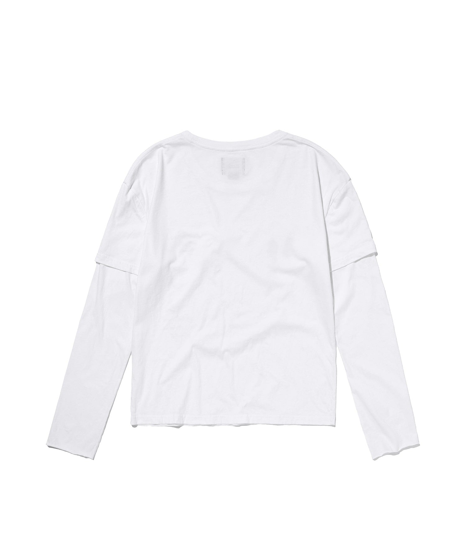 LAYERED LONG SLEEVE [WHITE]
