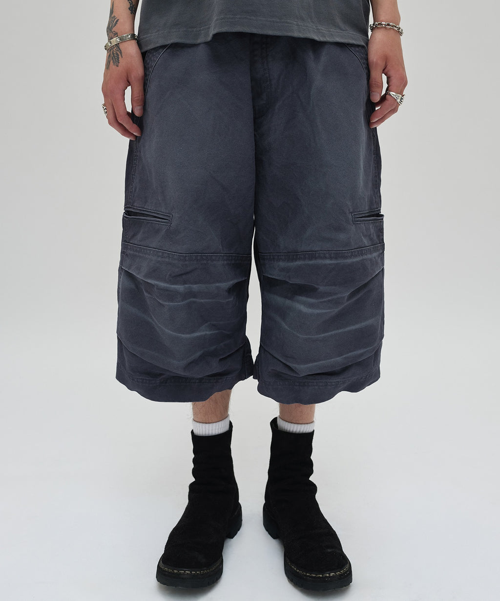 UTILITY CARGO SHORTS [NAVY]