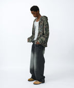 THERMAL CAMO HOOD ZIP UP [CAMO]