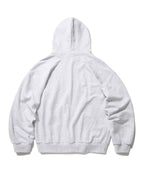 HUH!! LEOPARD HOODIE [MELANGE GRAY]