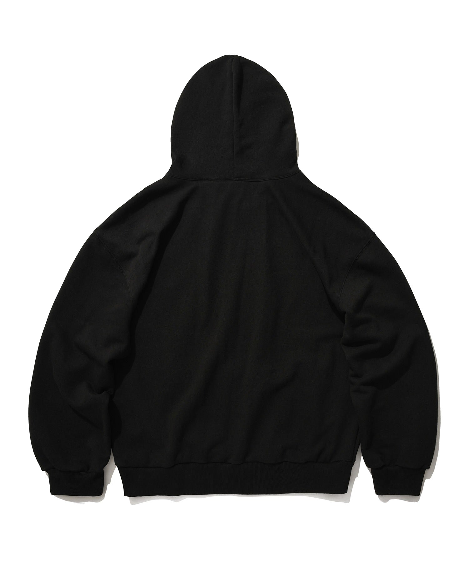 HUH!! LEOPARD HOODIE [BLACK]