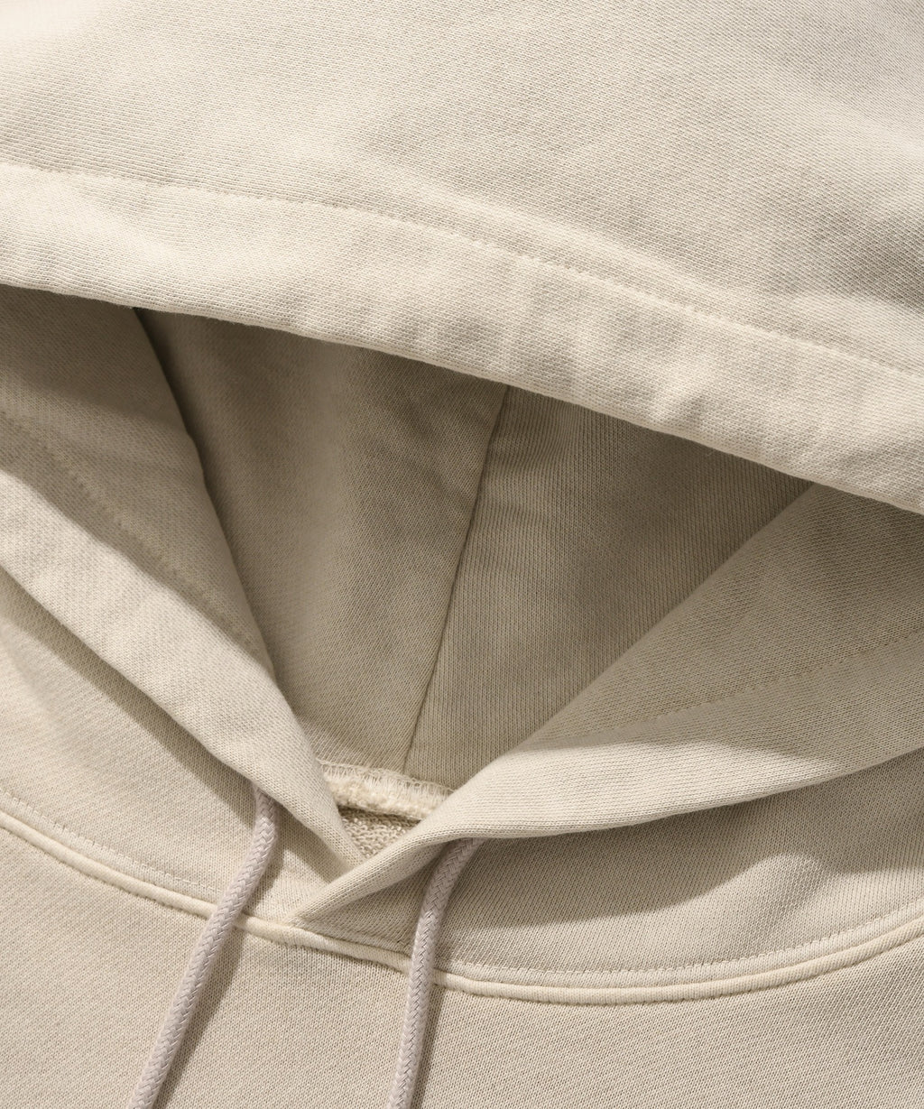 FIRE SUADE HOODIE [PIGMENT BEIGE]