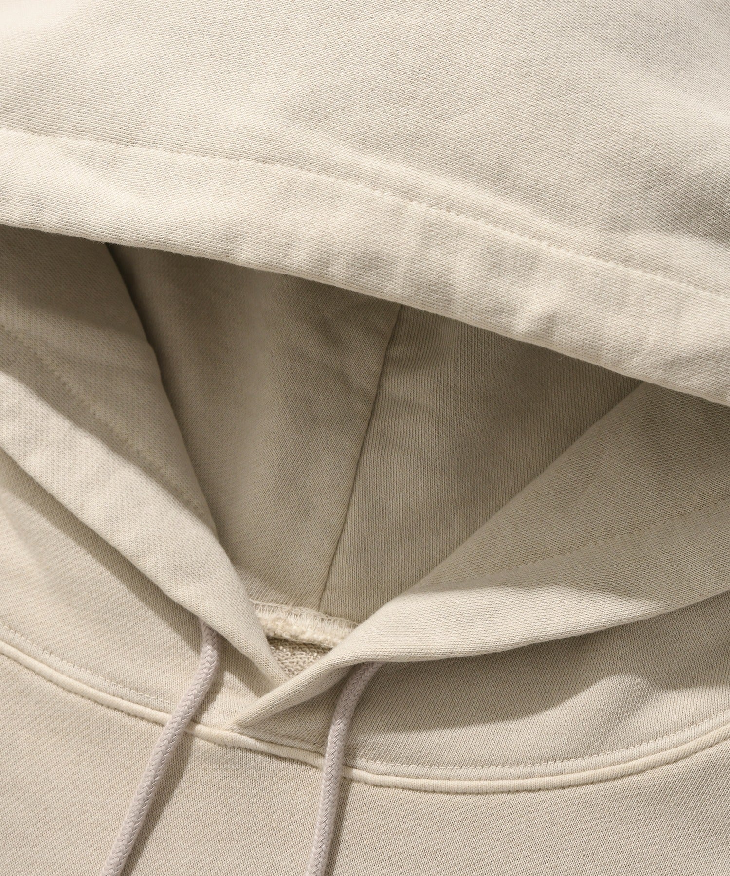 FIRE SUADE HOODIE [PIGMENT BEIGE]