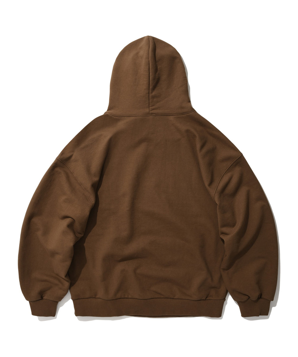 FIRE SUADE HOODIE [BROWN]