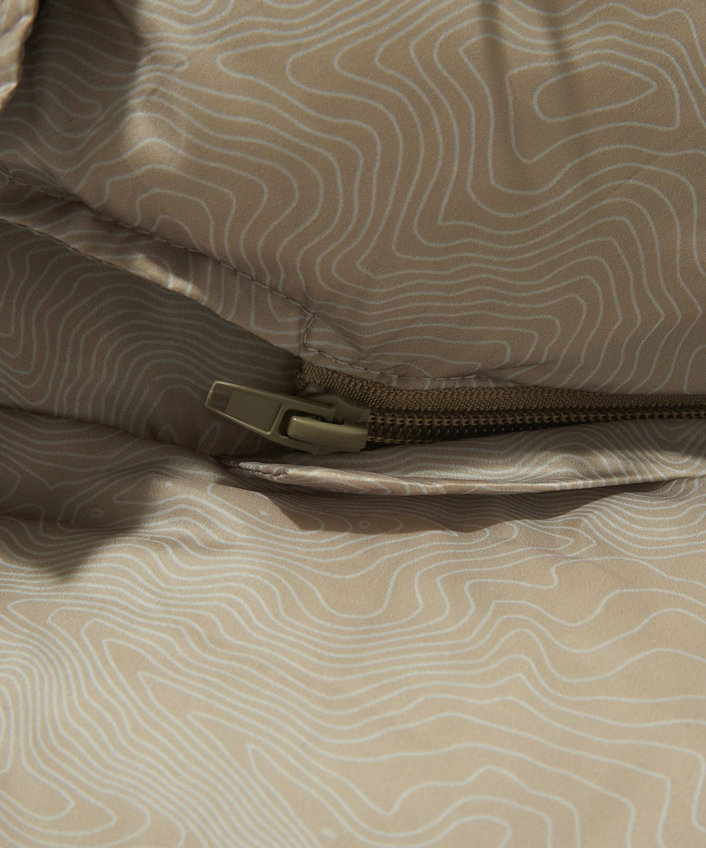 SHORT PUFFER JACKET [BEIGE]