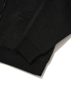 SKULL COWICHAN SWEATER [BLACK]