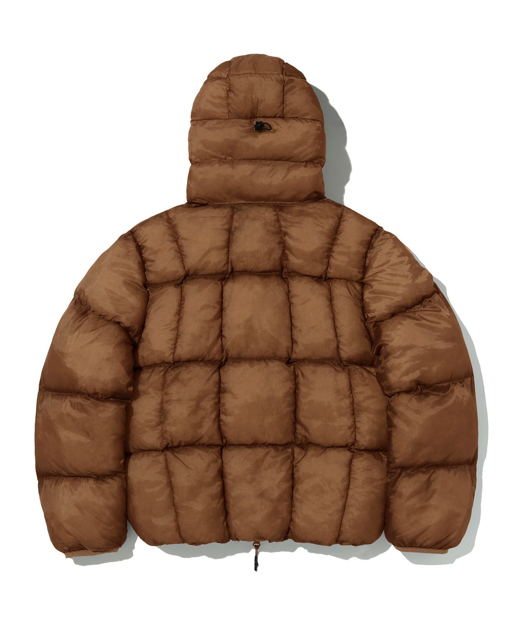 LIGHT PUFFER JACKET [BROWN]