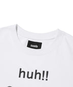 HUH!! LEOPARD TEE [WHITE]