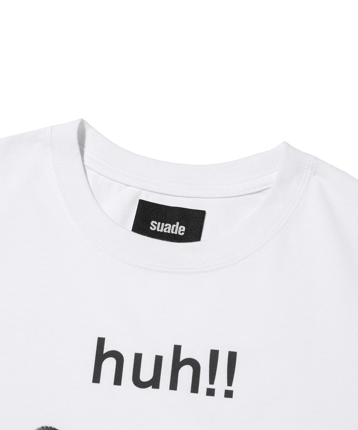 HUH!! LEOPARD TEE [WHITE]