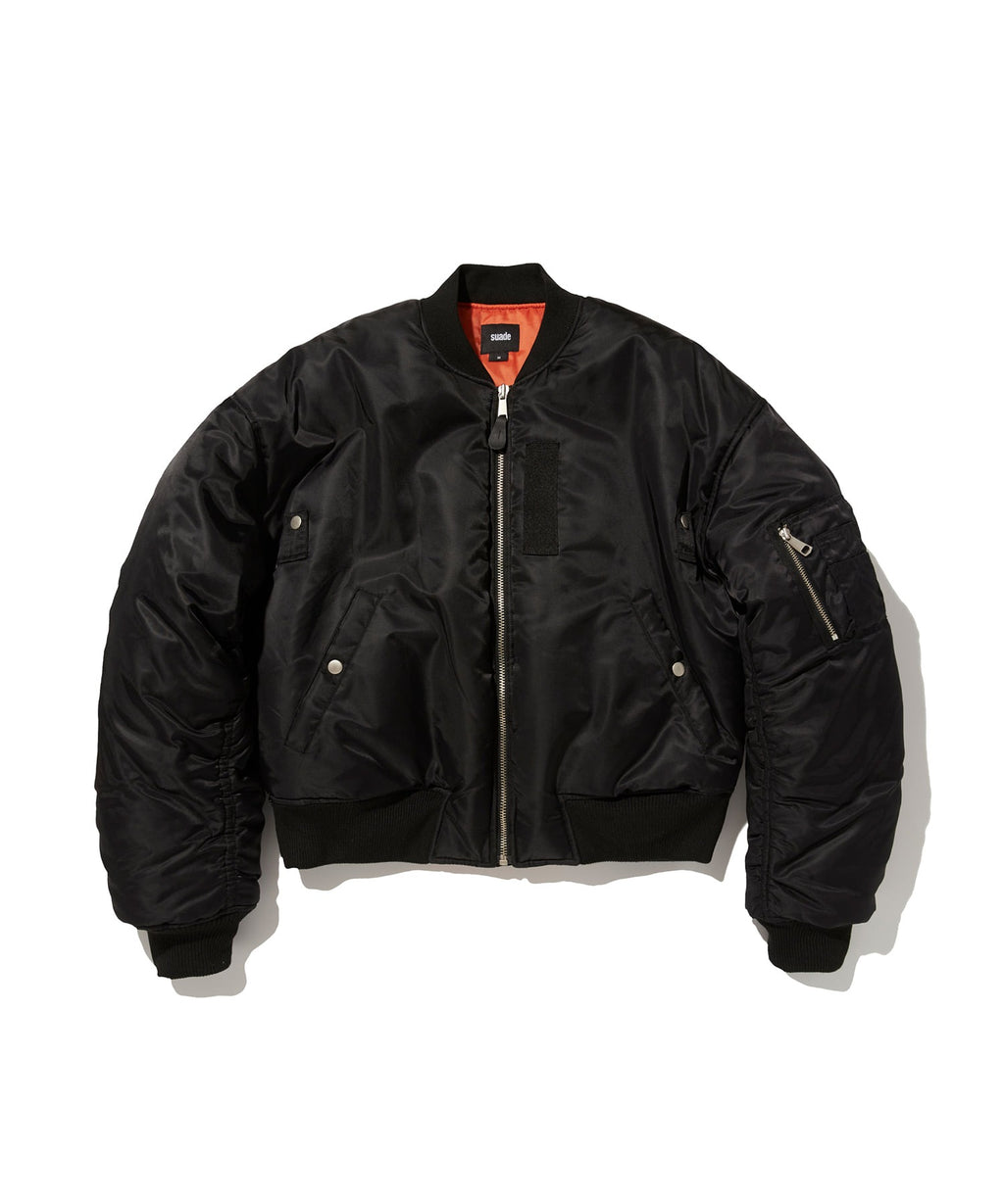 CROPPED MA-1 [BLACK]